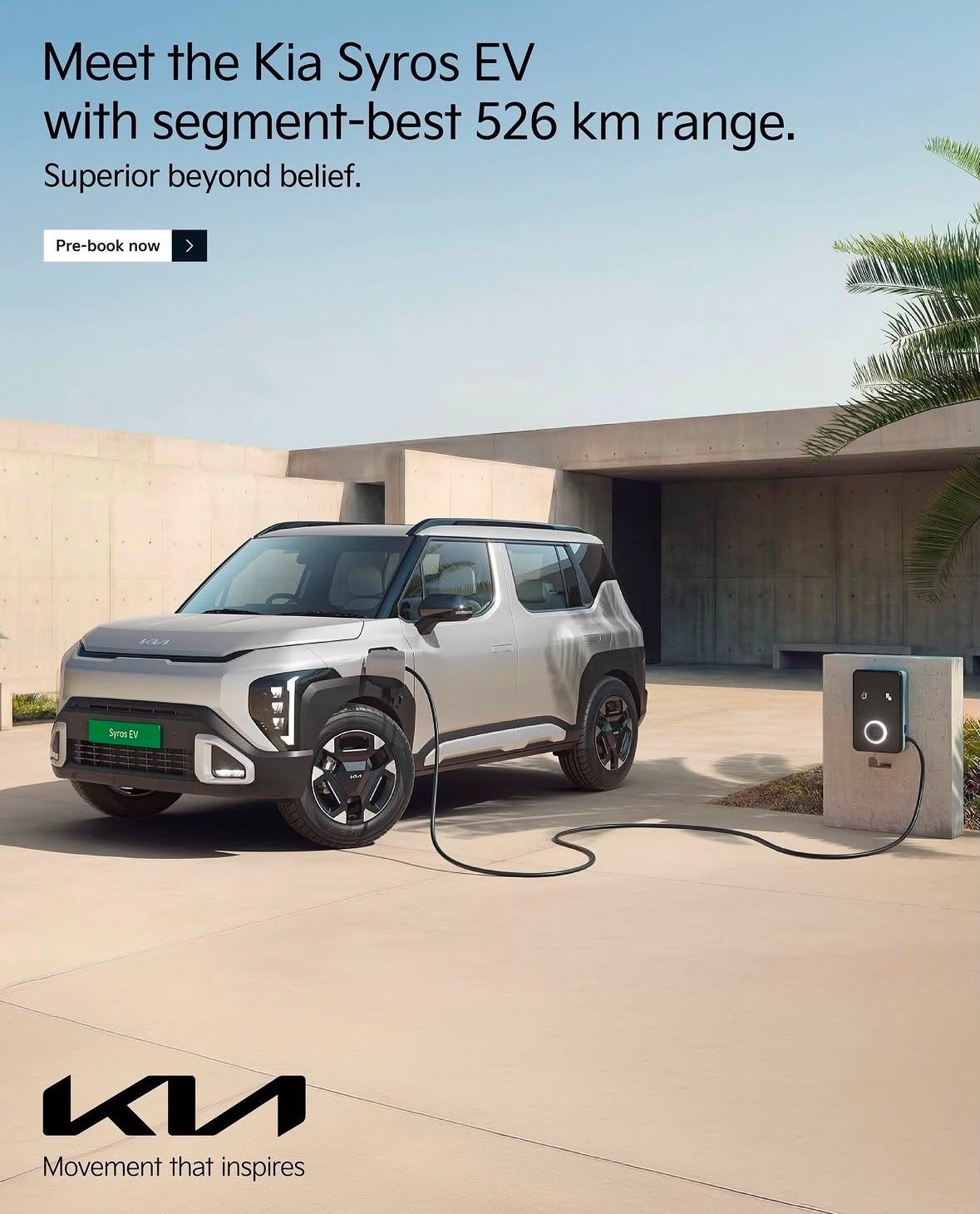 All-new Kia Syros EV — pre-book at Skydac Kia Lucknow